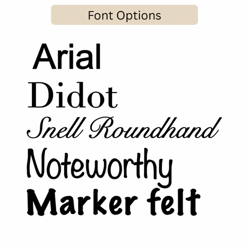 Custom Name Bandana