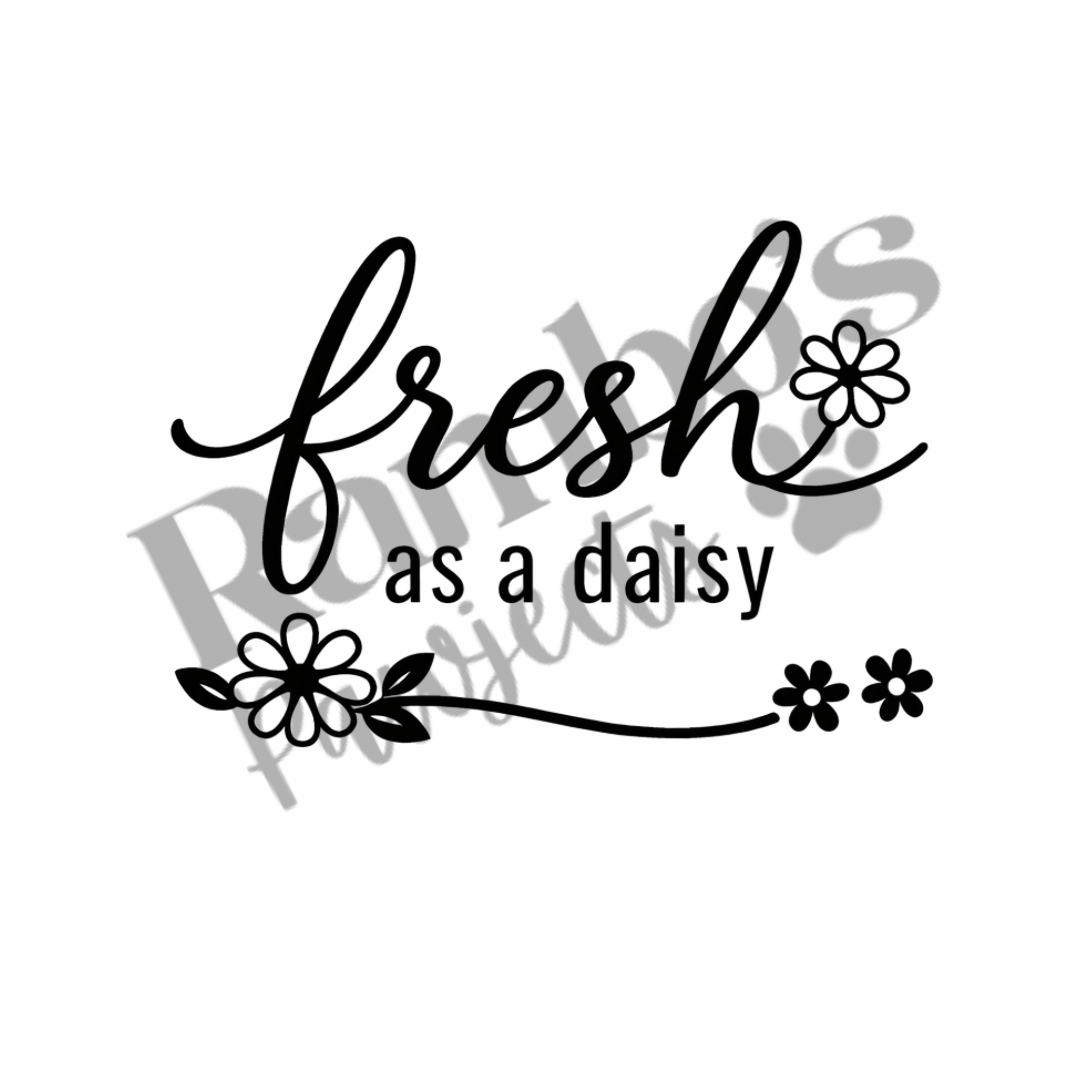 XL Fresh as a daisy Bandana - Yellow