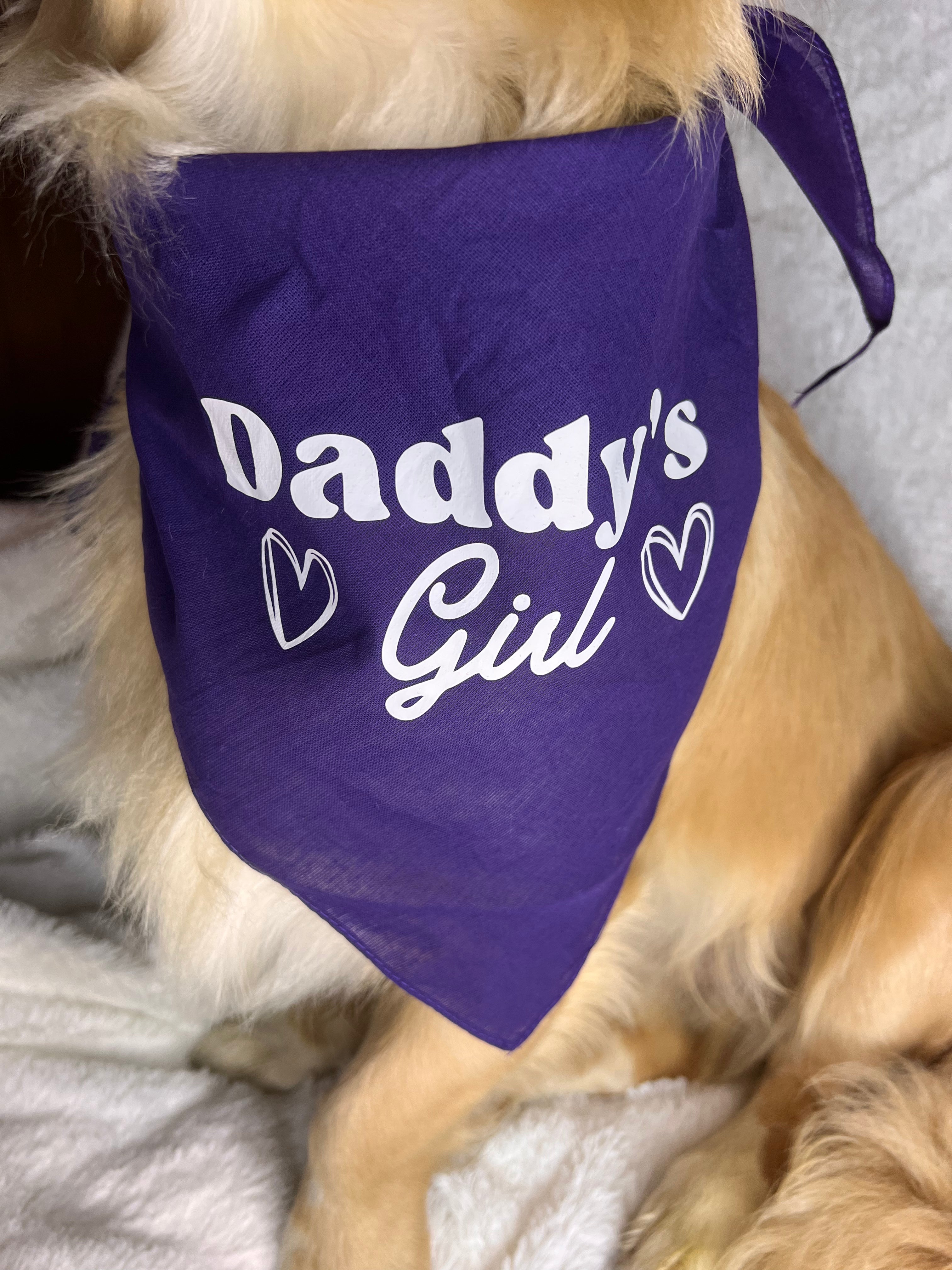 XL Daddy’s Girl Bandana - Purple